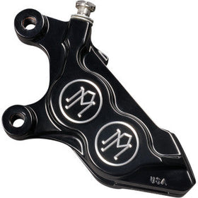 Performance Machine 4 Piston Caliper Front - Black