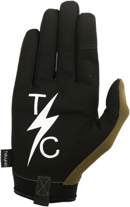 THRASHIN SUPPLY- COVERT GLOVES -TACTICAL GREEN