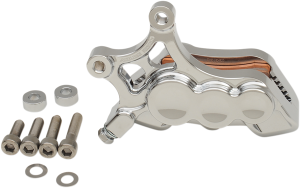 ARLEN NESS 6-Piston Caliper - Front Right - Chrome - 14