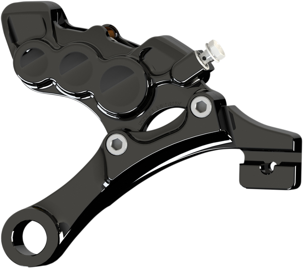 ARLEN NESS 6-Piston Caliper - Rear - Black - 11.8