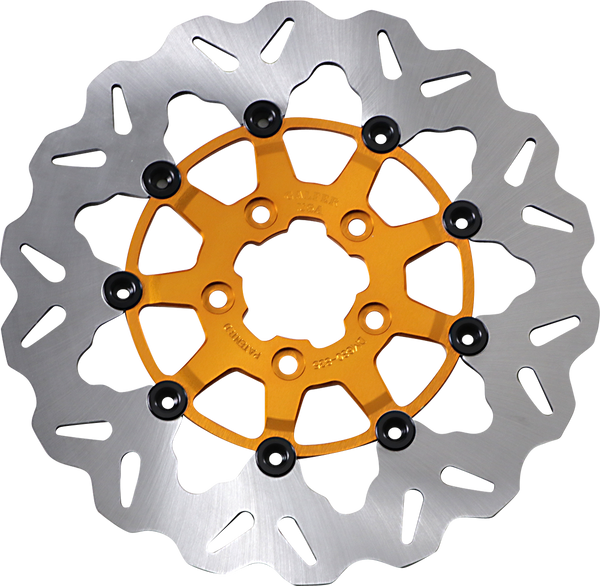 GBRAKES Front Wave? Rotor - Gold Center DF835CW-G