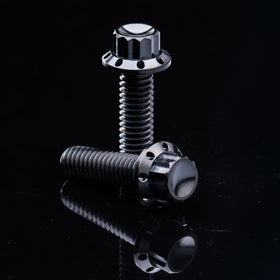ARLEN NESS Rocker Box Titanium 12-Point Bolt Kits, Black