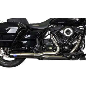 S&S CYCLE - DIAMONDBACK 2 INTO 1 EXHAUST SYSTEM -'17-20 TOURING