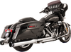 S&S Cycle El Dorado True Dual Exhaust - Twin Cam