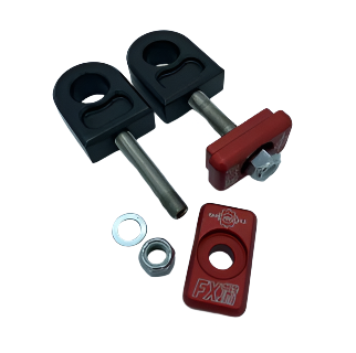 BARE KNUCKLE PAUL - COMPLETE AXLE ADJUSTMENT KIT - 1980-1999 FXR/FLT TOURING