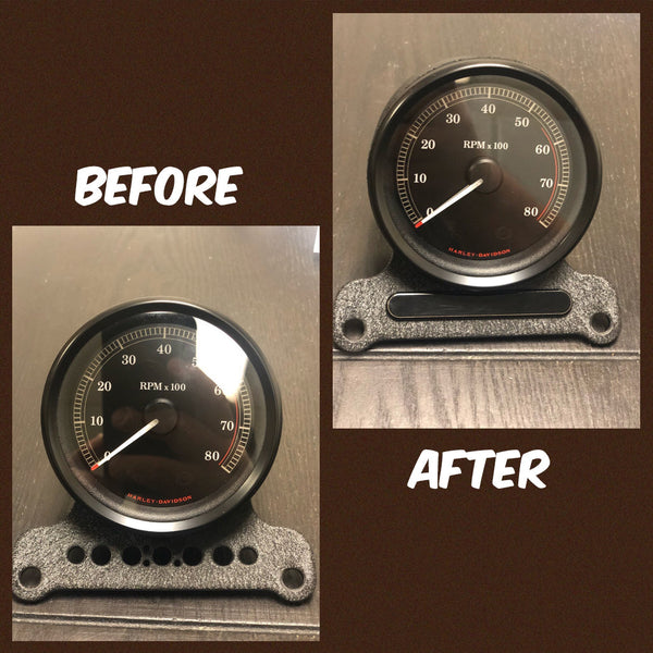 31 STATE - GAUGE BRACKET INDICATOR BLOCK-OFF PLATE