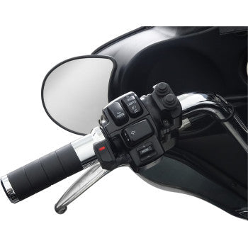 KOSO - TITAN-X HEATER GRIPS - CHROME - '08-21 TOURING & SOFTAIL