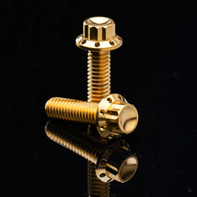 ARLEN NESS Lifter Block Titanium 12-Point Bolt Kits, Gold