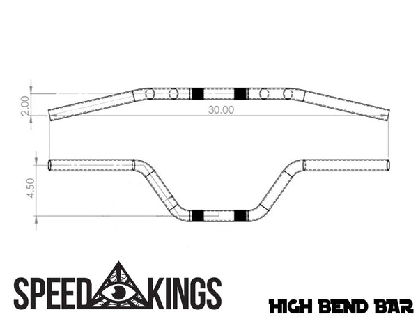 SPEED-KINGS HIGH BEND BAR