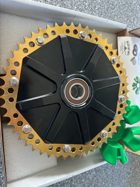 ALLOY ART Cush Drive Sprocket - Black - 51 Tooth