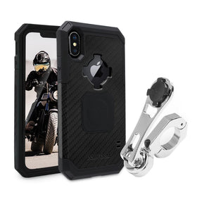RokForm Handlebar Mount Pro Series Polished - Iphone
