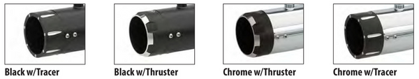 S&S Cycle El Dorado True Dual Exhaust - Twin Cam
