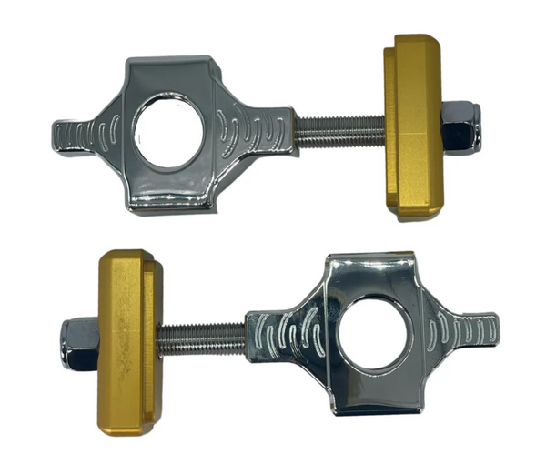 BARE KNUCKLE PERFORMANCE 1991-2005 DYNA COMPLETE AXLE ADJUSTER KIT