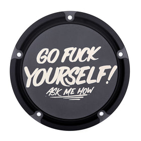 SDC Go Fuck Yourself Derby Cover (Twin Cam and EVO)
