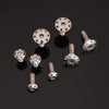 ARLEN NESS Titanium Floating Rotor Bolts, '24 FLT / Polished