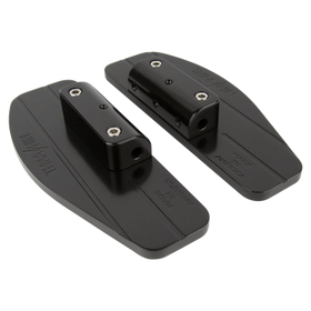 THRASHIN SUPPLY CO. Passenger Floorboards - Black - FL TSC-2205-1
