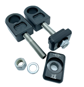 BARE KNUCKLE PERFORMANCE - AXLE ADJUSTER KIT - 1979-2004 XL SPORTSTER