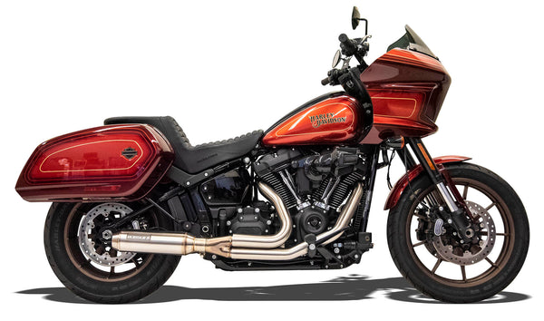 BASSANI XHAUST ROAD RAGE STAINLESS 2-INTO-1 EXHAUST SYSTEM - SUPER BIKE MUFFLER