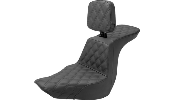 SADDLEMEN TOUR STEP UP SEAT W/ RIDER BACKREST - FXLR/ FXLRS / FXLRST