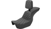 SADDLEMEN TOUR STEP UP SEAT W/ RIDER BACKREST - 06-17 DYNA