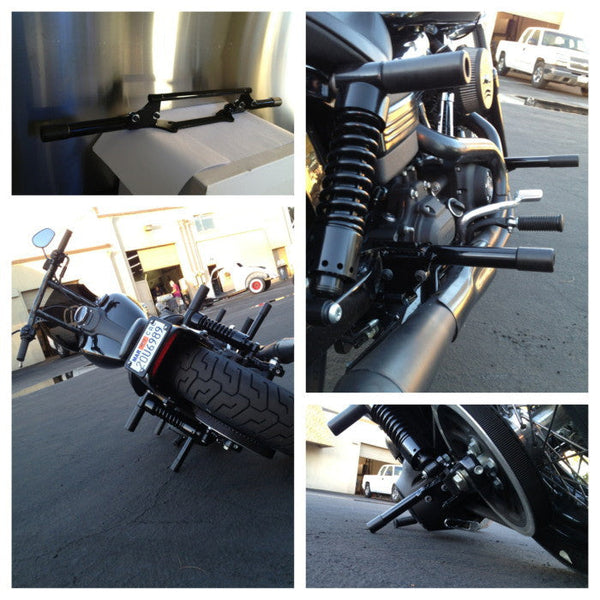 BUNG KING PASSENGER PEG CRASH BAR 06+ DYNA