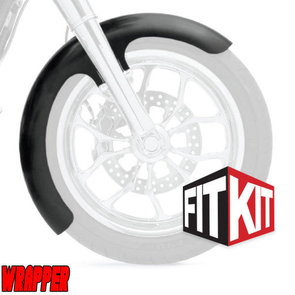 KLOCK WERKS TIRE HUGGER FRONT FENDER FIT KIT FOR HD 2014-2020 TOURING MODELS