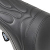 DRAG - PREDATOR 2-UP SEAT- FLAME STITCHED - '09-'07 TOURING