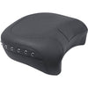 MUSTANG - WIDE STYLER REAR SEAT - BLACK STUDDED, VINYL - '09-20 TOURING