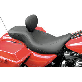 MUSTANG - WIDE TRIPPER SEAT W/ DRIVERS BACKREST - '08-20 TOURING