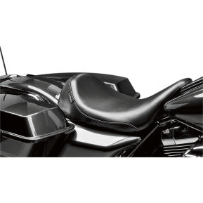 LE PERA - SILHOUETTER SOLO SEAT - BLACK SMOOTH - '08-'21 TOURING