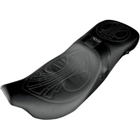 DANNY GRAY - AIRHAWK WEEKDAY 2-UP SEAT - DRAG STITCH W/OUT BACKREST RECEPTACLE - '08-'20 TOURING