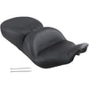 MUSTANG - LOWDOWN SEAT W/ DRIVER BACKREST - SMOOTH - '99-07 TOURING
