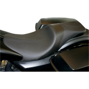 DANNY GRAY - WEEKDAY 2-UP SEAT FOR PAUL YAFFE STRETCH TANK - PLAIN SMOOTH - '08-'20 TOURING