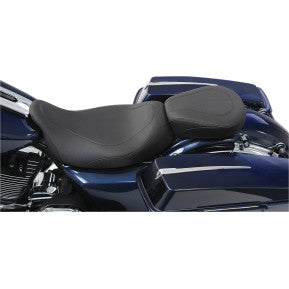 MUSTANG - WIDE TRIPPER REAR SEAT - BLACK, SMOOTH - '08-20 TOURING