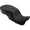 DRAG - BACKREST COMPATIBLE 2-UP LEATHER SEAT- MILD STITCHED - '09-'20 TOURING