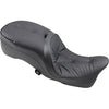 DRAG - BACKREST COMPATIBLE 2-UP LEATHER SEAT- PILLOW STYLE- '08-'20 TOURING