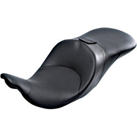 DANNY GRAY - LOW PROFILE TourIST 2-UP AIR SEAT - BLACK STANDARD LEATHER - '08-'20 TOURING