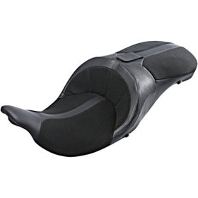 DANNY GRAY - LOW PROFILE TourIST 2-UP AIR SEAT - BLACK SPACER MESH AIRHAWK - '08-'20 TOURING