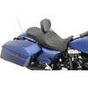 DRAG - FORWARD POSITIONED 2-UP LOW PROFILE SEAT- DOUBLE DIAMOND STITCHED - '08-'20 TOURING