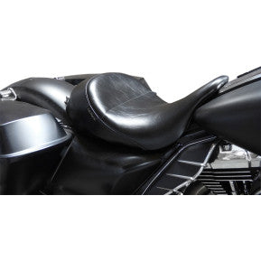 LE PERA - AVIATOR UP FRONT SOLO SEAT - BLACK SMOOTH - '08-'21 TOURING