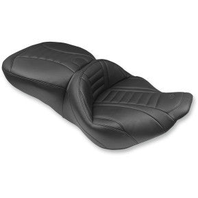 MUSTANG - DELUXE SUPER TOURING SEAT - BLACK - '06-07 TOURING