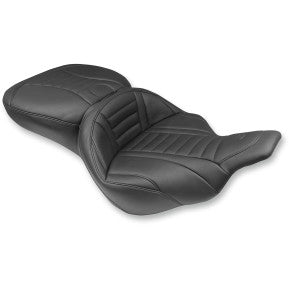 MUSTANG - DELUXE SUPER TOURING SEAT - BLACK - '99-07 TOURING