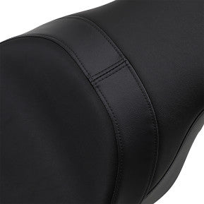 DRAG- FORWARD POSITIONED PREDATOR SEAT- SMOOTH, VINYL - '08-'20 TOURING