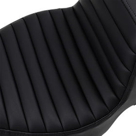 SADDLEMEN - EXTENDED REACH STEP UP SEAT - BLACK - TUCK & ROLL - '08-'20 TOURING