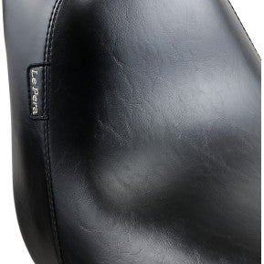 LE PERA - BARE BONES SOLO SEAT - BLACK, SMOOTH - '06-17 SOFTAIL