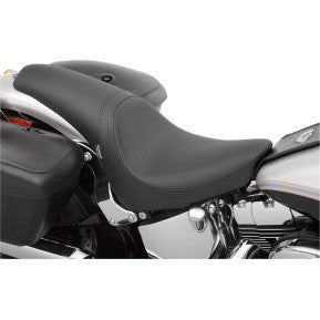 DRAG - PREDATOR 2-UP SEAT - SMOOTH, SOLAR REFLECTIVE LEATHER - '00-17 SOFTAIL