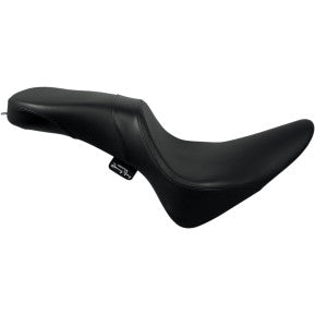 DANNY GRAY - WEEKDAY 2-UP XL SEAT - BLACK, SMOOTH - '00-07 SOFTAIL