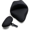 MUSTANG - WIDE STYLE SOLO SEAT WITH REMOVABLE BACKREST - BLACK, VINTAGE - '11-17 FXS, FLS, & FLSS