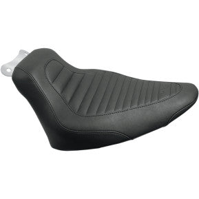 MUSTANG - TRIPPER SYNTHETIC LEATHER SOLO SEAT - TUCK AND ROLL - '00-17 SOFTAIL