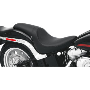 DRAG - PREDATOR 2-UP SEAT - SMOOTH, NON-SOLAR REFLECTIVE LEATHER - '01-17 SOFTAIL
